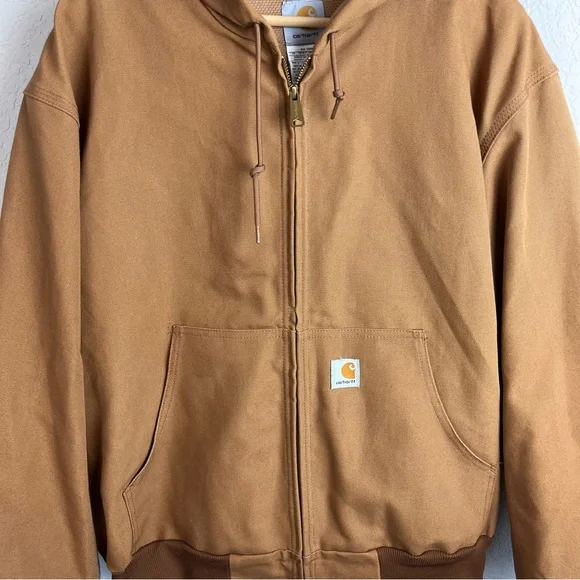 Carhartt Washed Duck Insulated Active Jacket Coat - Picture 4 of 15